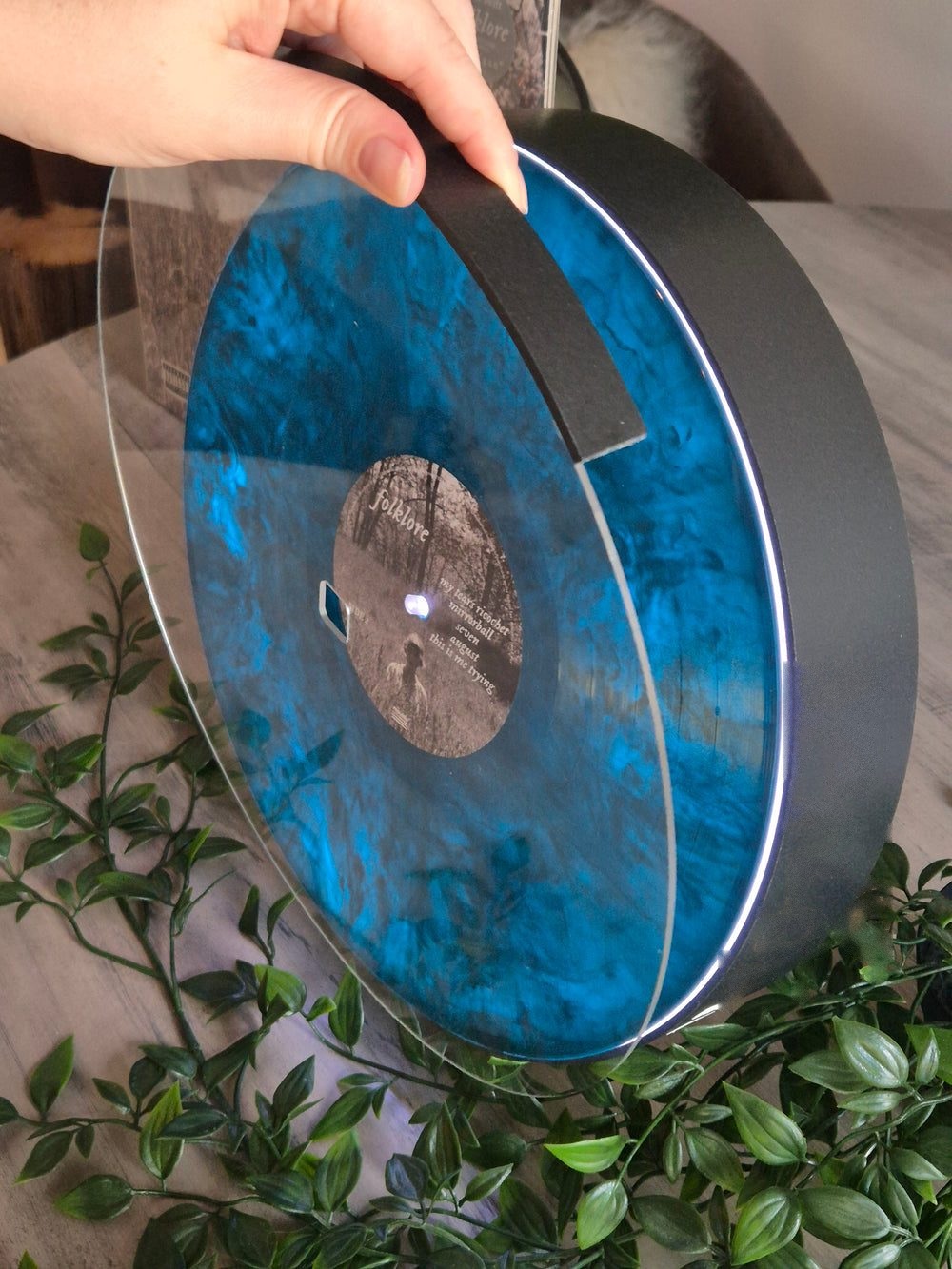 Nova with the Vault Dust Cover protecting the record